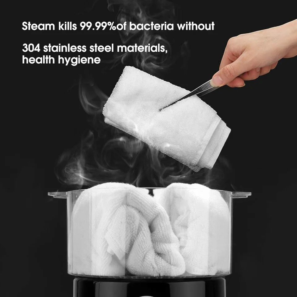 Eson Hot Towel Warmer & Steamer: Professional Comfort & Hygiene for Salons - Image 6