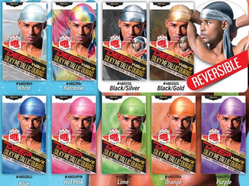 Deep Silky Metallic Durag