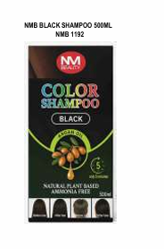 NM Beauty Argan Oil Black Hair Shampoo Natural Dye Formula - Image 3