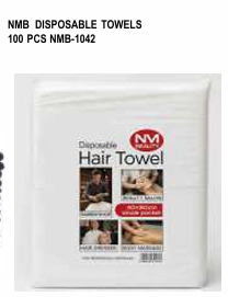 NMB Disposable Hair Towels 100 pcs