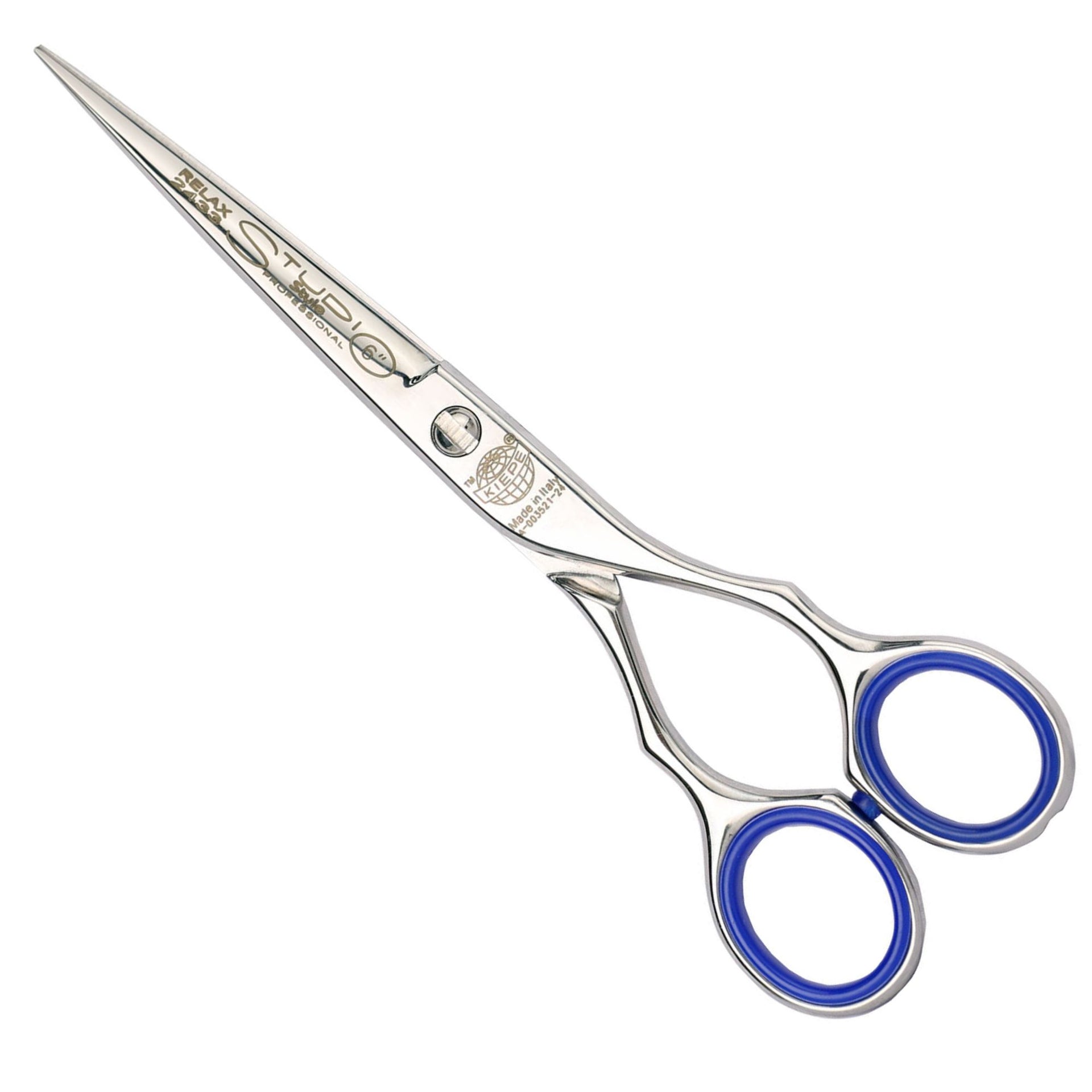 Kiepe 2433 Studio Relax Ergonomic Scissors 6 Inch (16cm): Masterpiece of Professional Advanced Precision Integration and Fiber Resilience - Image 2