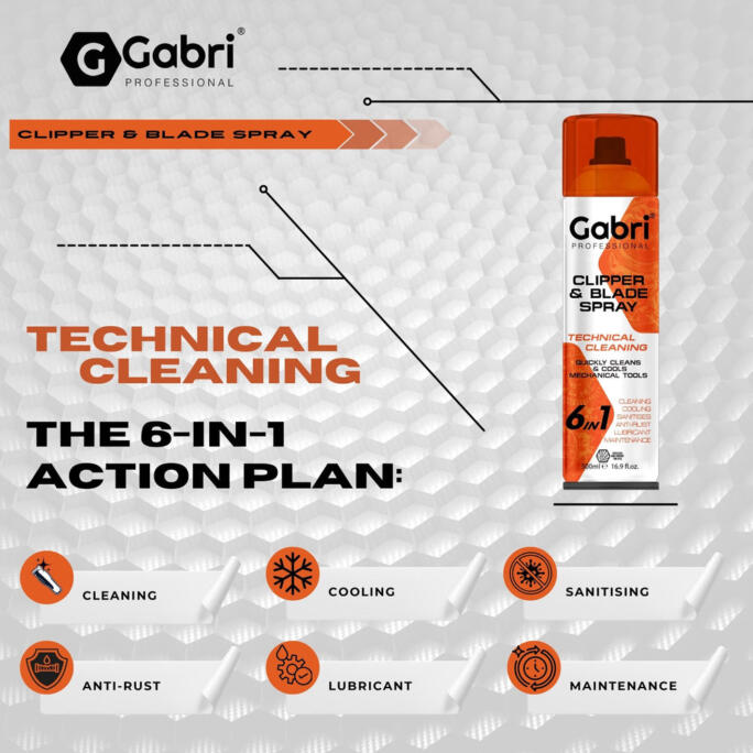 Gabri Professional 6-in-1 Clipper