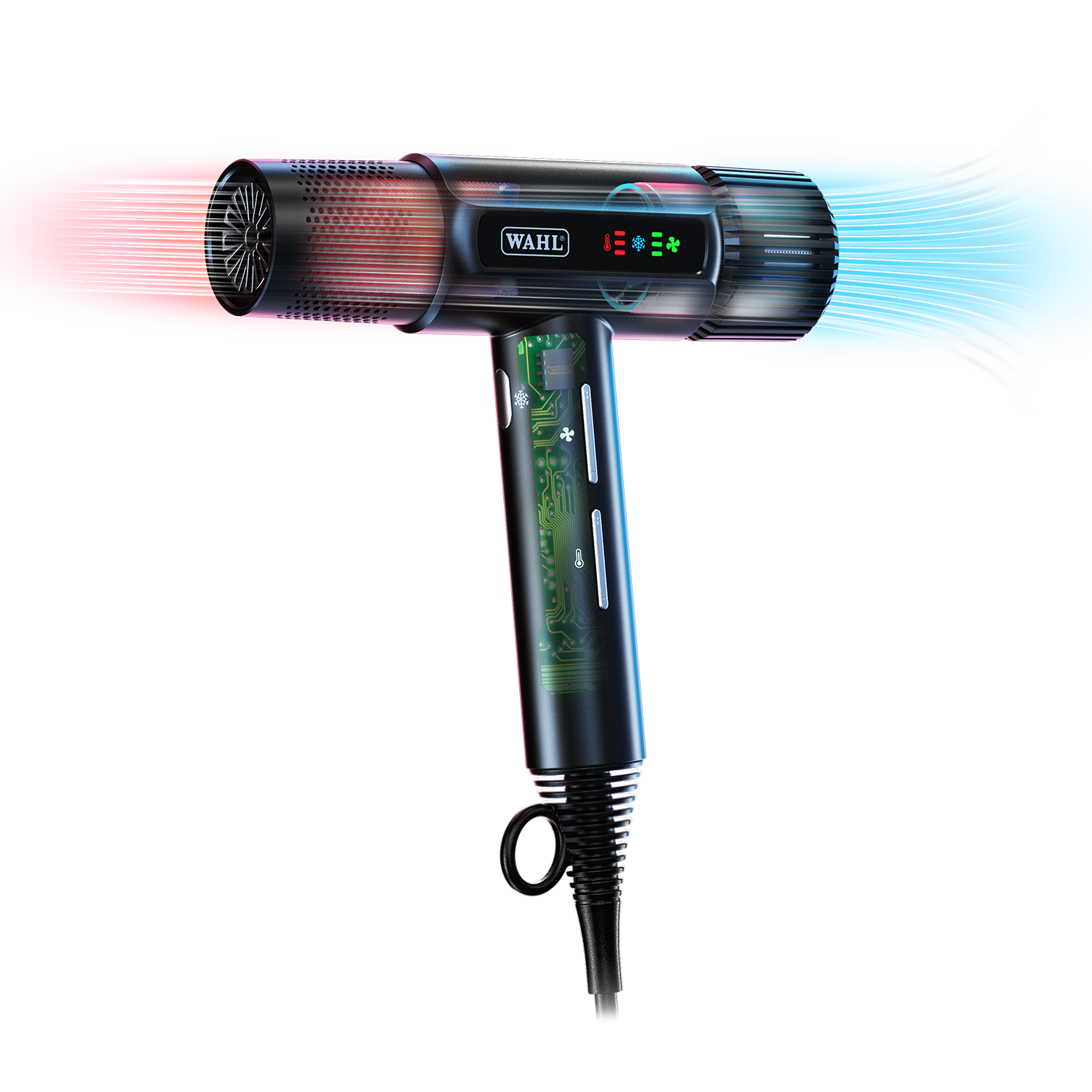 Wahl Vanquish Hair Dryer Grey – 1 Elite Professional Digital Styling Solution - Image 3